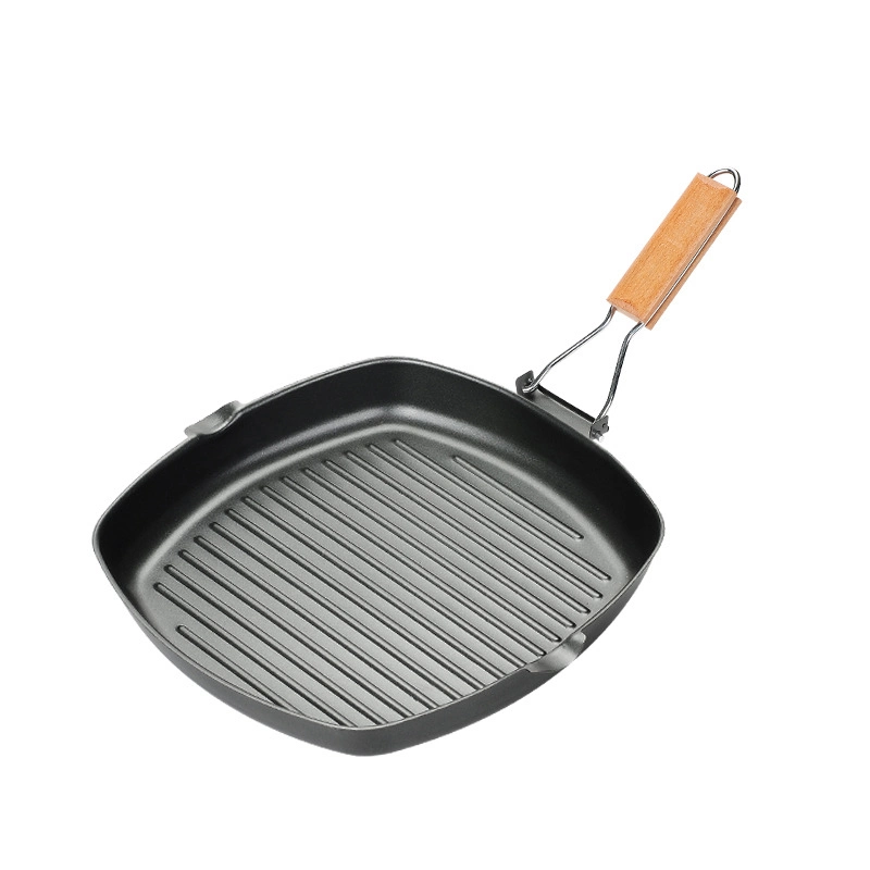 Fryer Grill Griddle Cast Iron Crepe Pancake Roti Chapati Mini Oven Chicken Roaster BBQ Roasting Fry Thick Tawa Non Stick Pan